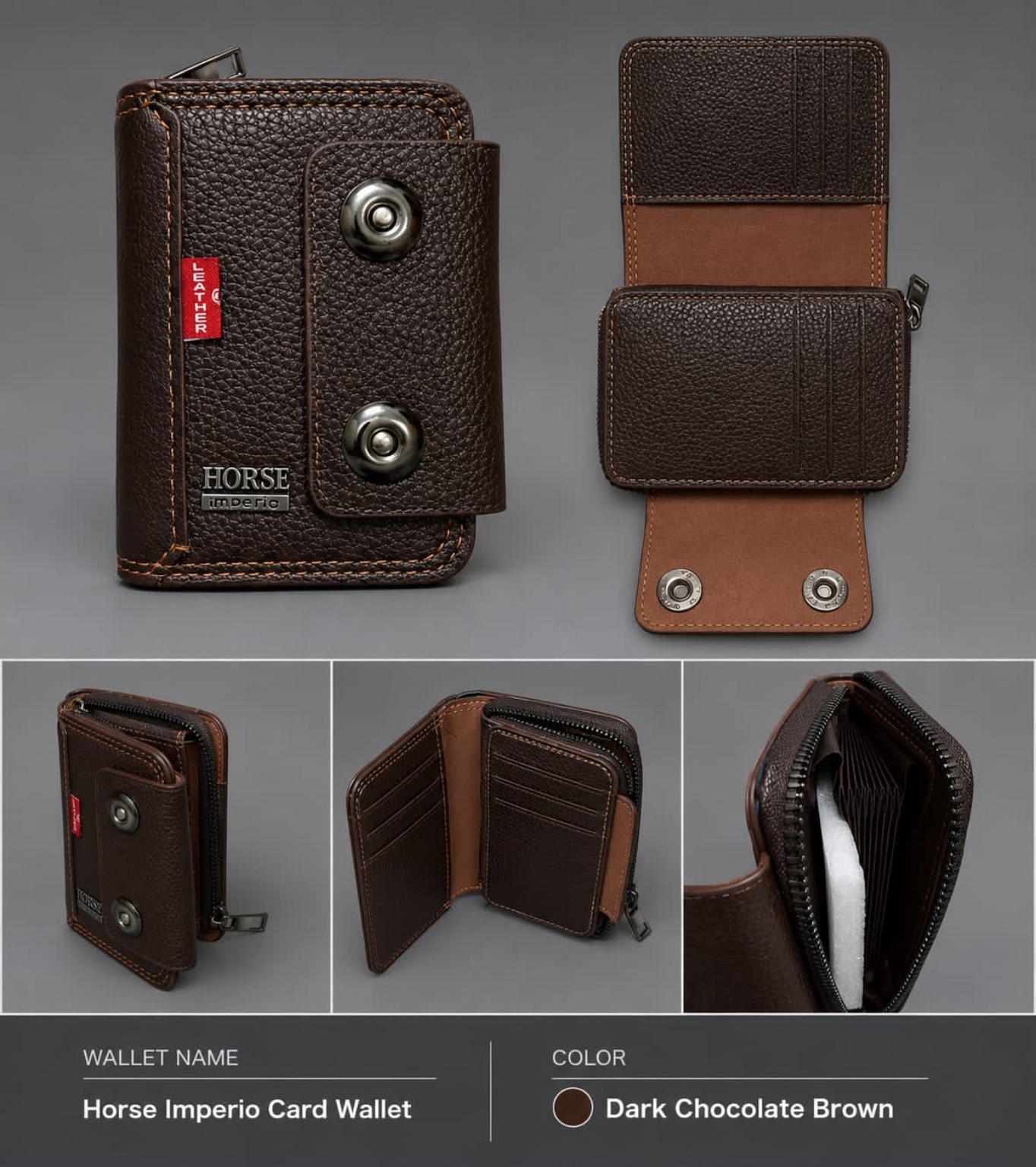 Horse Imperio Card Wallet