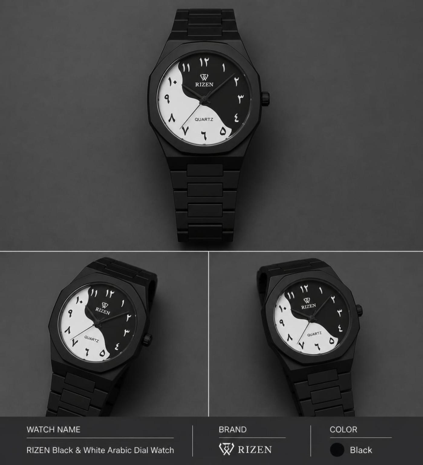 RIZEN Arabic Dial Watch